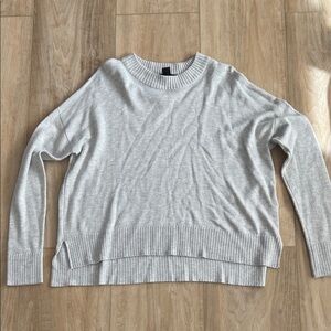 H&M Light Gray Women's Crew Neck Sweater